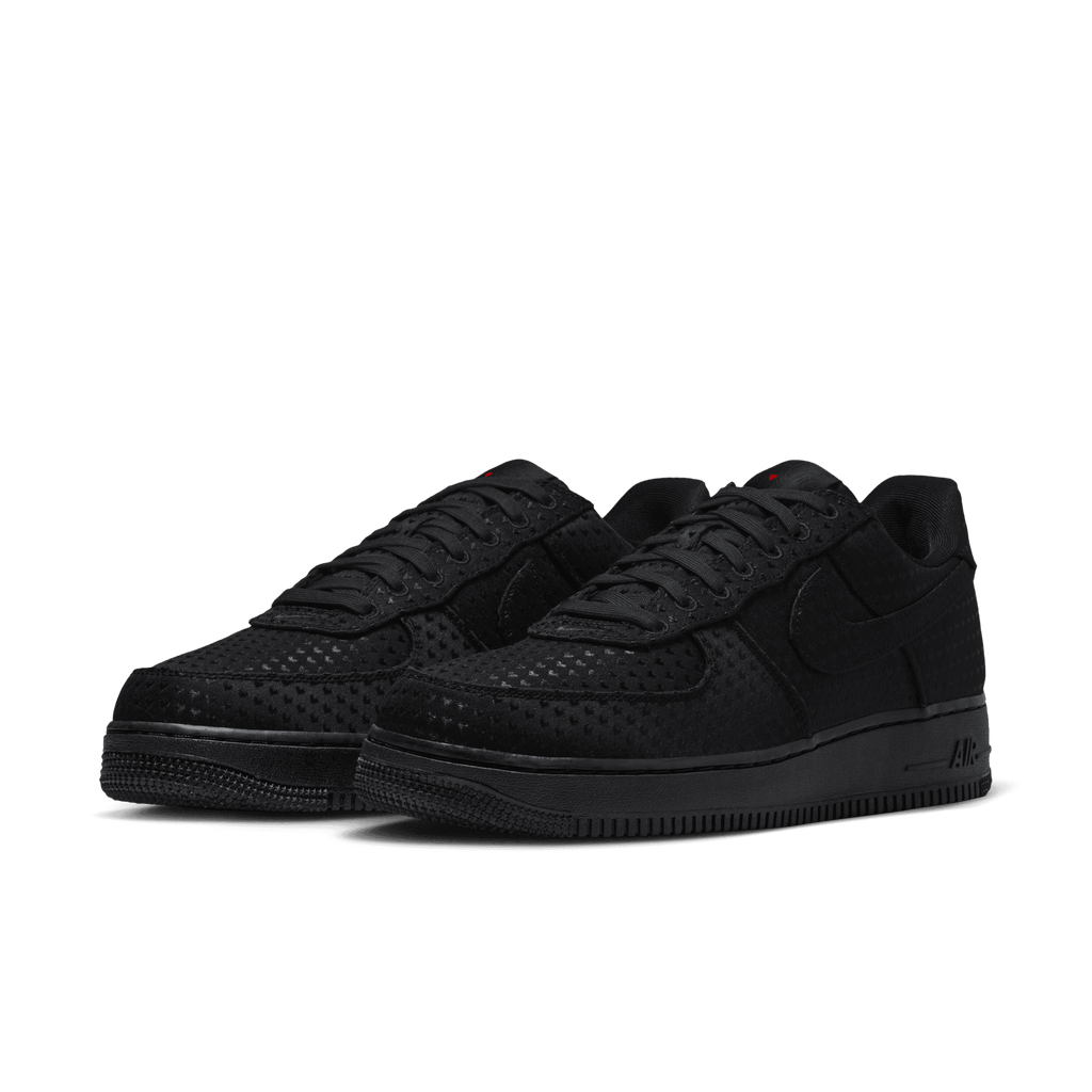 Men's Nike Air Force 1 Retro "Valentine's Day Triple Black"