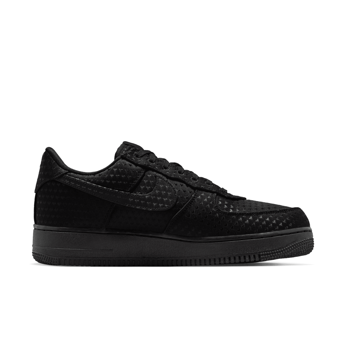 Men's Nike Air Force 1 Retro "Valentine's Day Triple Black"