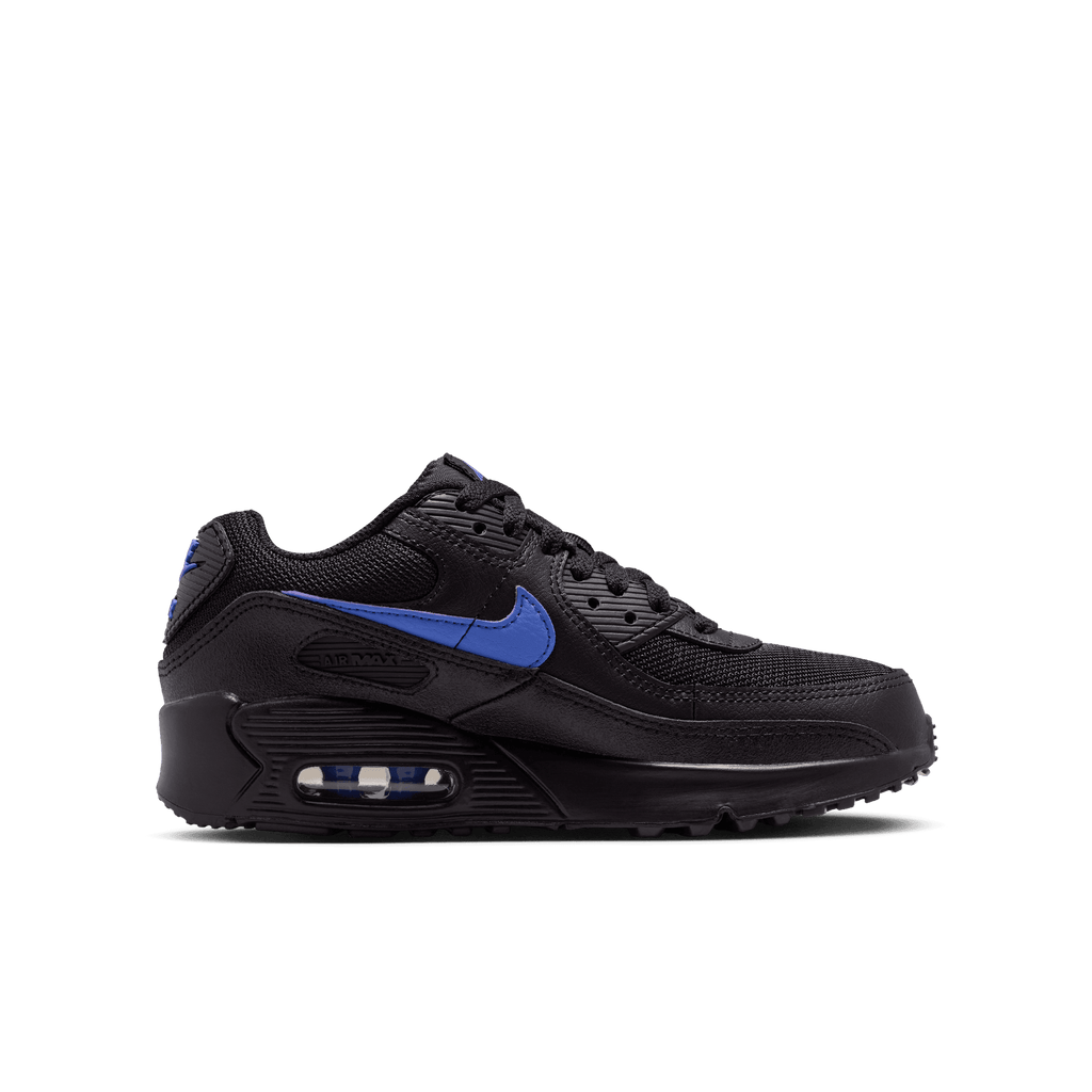 Big Kids' Nike Air Max 90 "Black Sapphire" (Unisex)