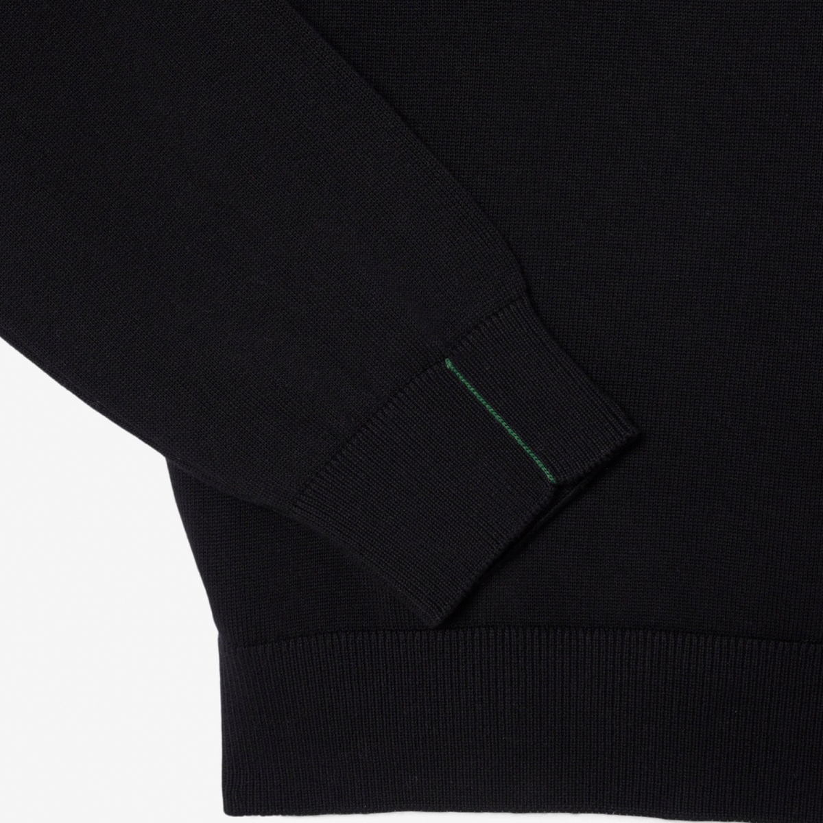 New Arrival LACOSTE CREW NECK COTTON SWEATER - Men /BLACK