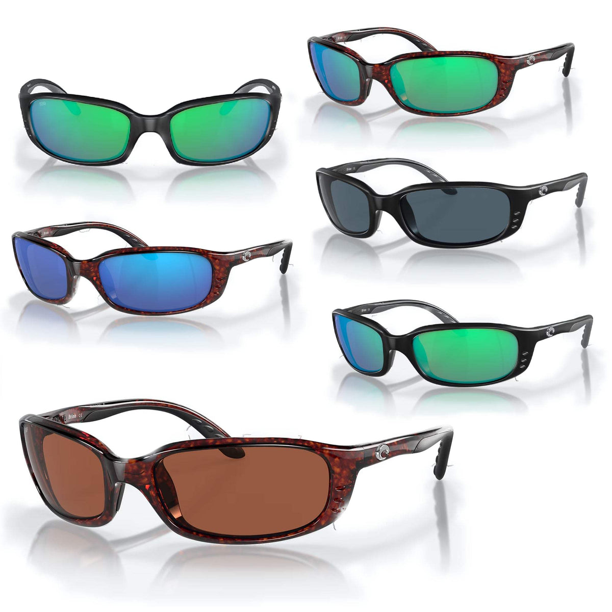 HOT Products Costa Brine Men's Performance Sunglasses â€?Durable Design with High-Contrast Lenses for Optimal Clarity and UV Protection