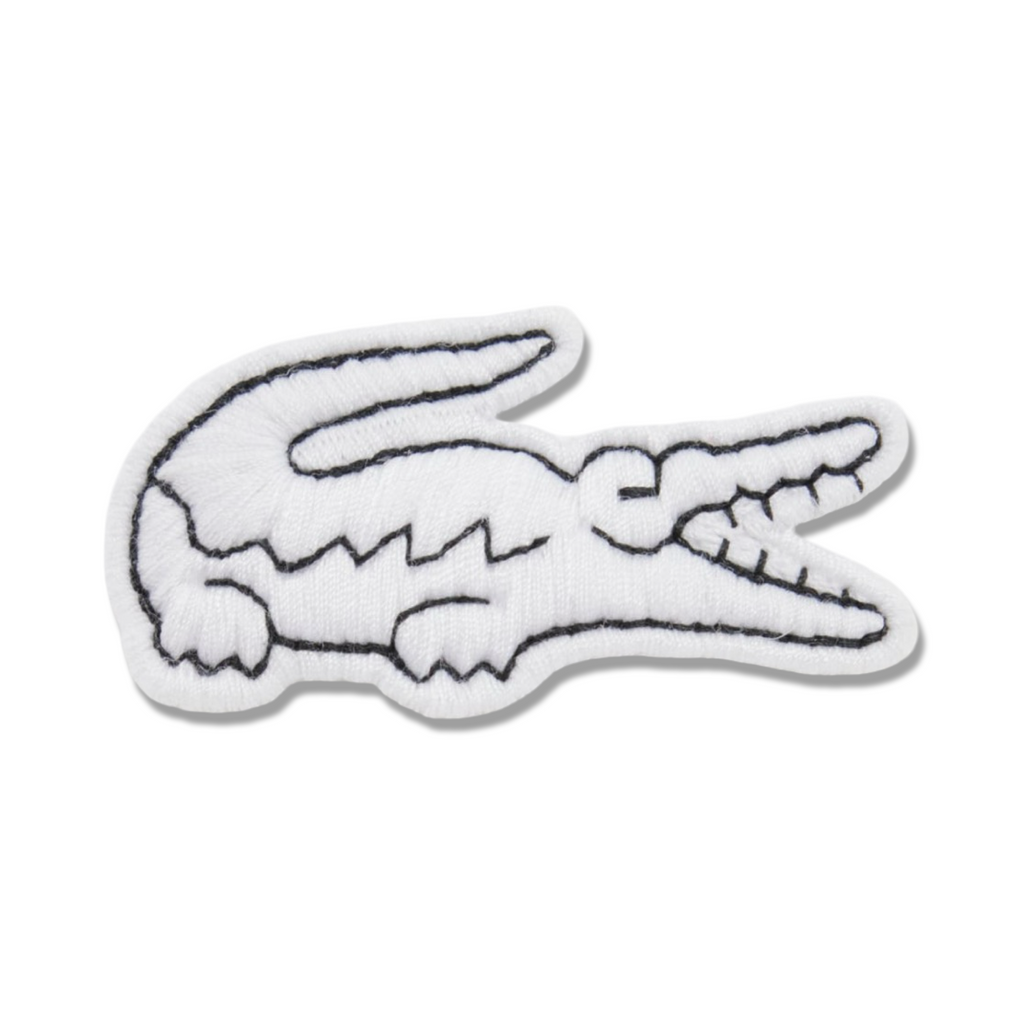 New Arrival LACOSTE CROCODILE BADGE COTTON TWILL CAP-WHITE-001