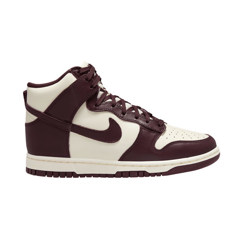 Women's Nike Dunk High "Burgundy Crush"