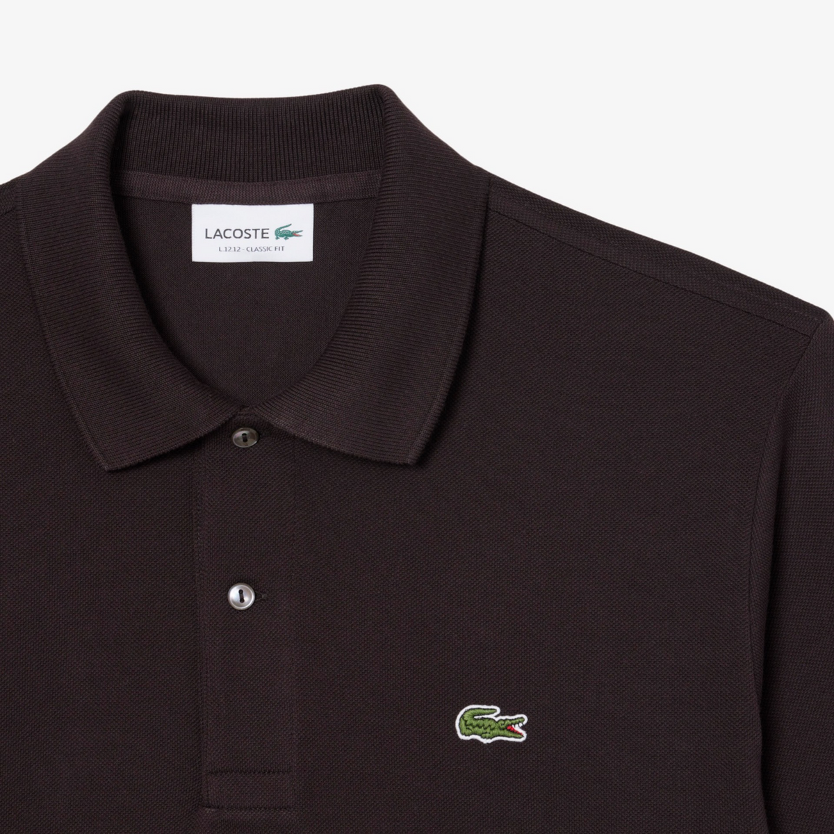New Arrival LACOSTE - POLO CLUB SHIRT Men - BROWN-3LA