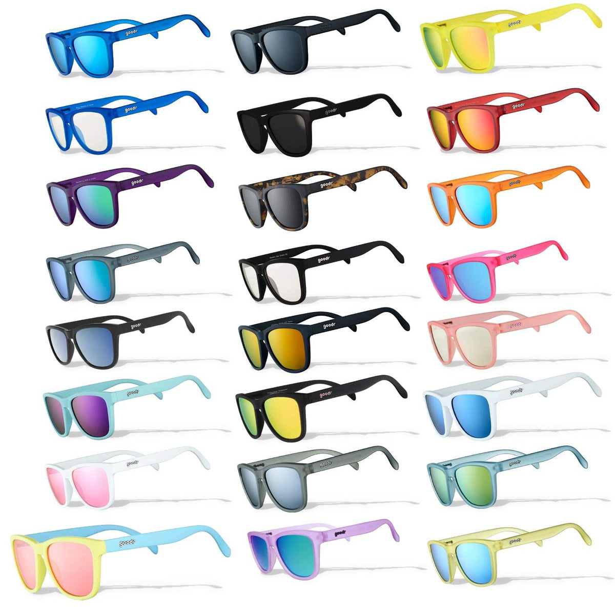 HOT Products Goodr OGs Polarized Performance Sunglasses â€?No-Slip, No-Bounce, Classic Style with UV400 Protection
