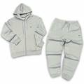 New Arrival LACOSTE FUll ZIP HOODED CLASSIC SWEATSUIT Men -LIGHT BLUE -AEY