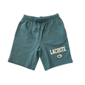 New Arrival Lacoste COTTON CONTRAST PRINT & BADGE Short Men -BLUE-IY4