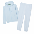 New Arrival LACOSTE FUll ZIP HOODED CLASSIC SWEATSUIT Men -LIGHT BLUE-T01