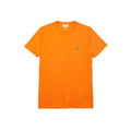 New Arrival LACOSTE Regular fit CREW NECK T-SHIRT Men - ORANGE-DRA