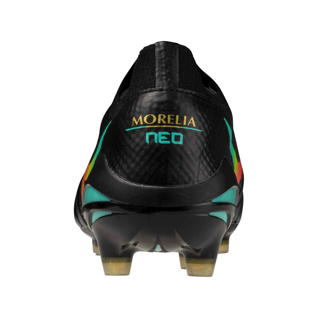 New Arrival Mizuno Morelia Neo V Beta Elite Firm Ground Soccer Cleats - Bright Black Pack (FA26)