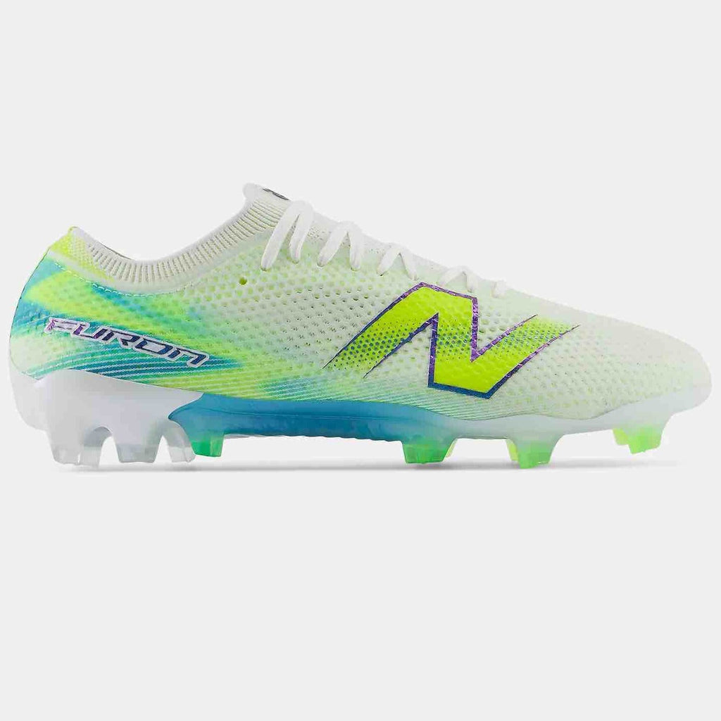 New Arrival New Balance Furon Elite V9 2E Wide Firm Ground Soccer Cleats - Neon Tide Pack (FA26)