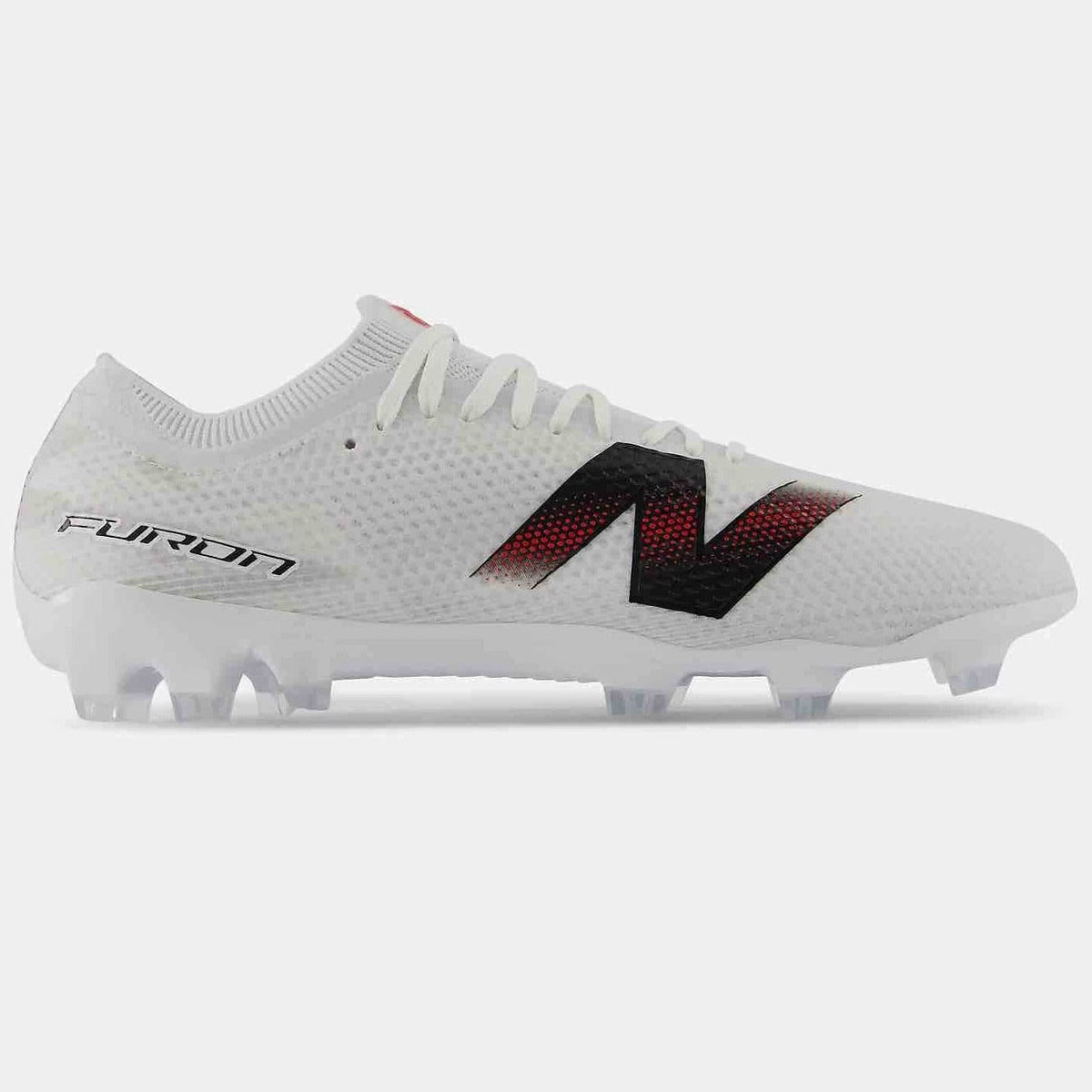 New Arrival New Balance Furon Elite V9 2E Wide Firm Ground Soccer Cleats - White Pack (FA26)