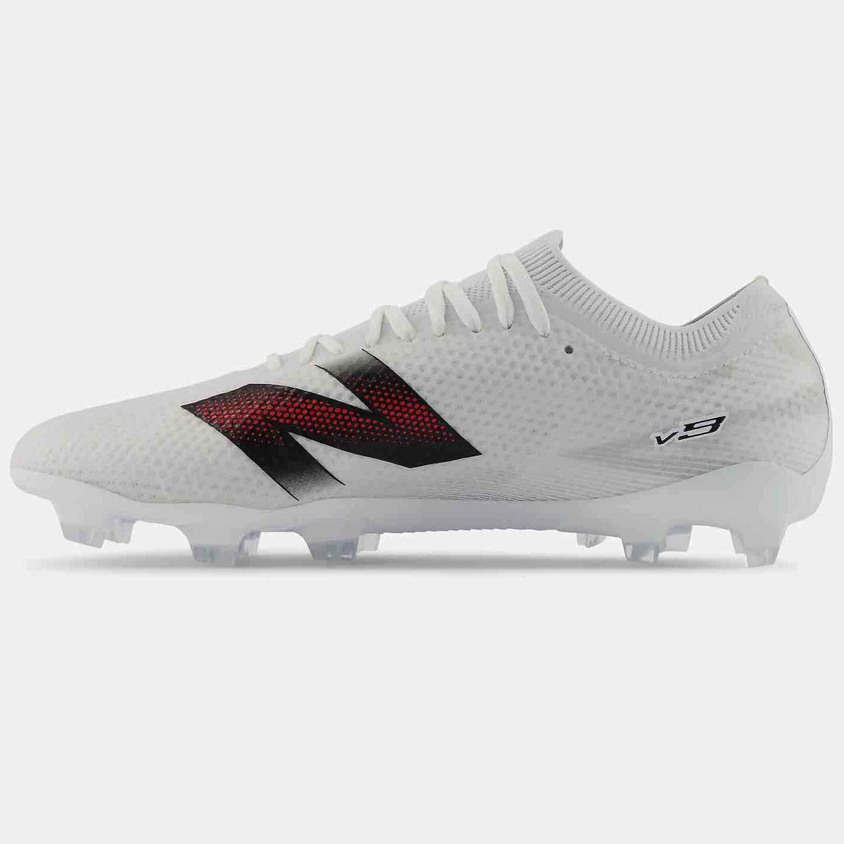New Arrival New Balance Furon Elite V9 2E Wide Firm Ground Soccer Cleats - White Pack (FA26)