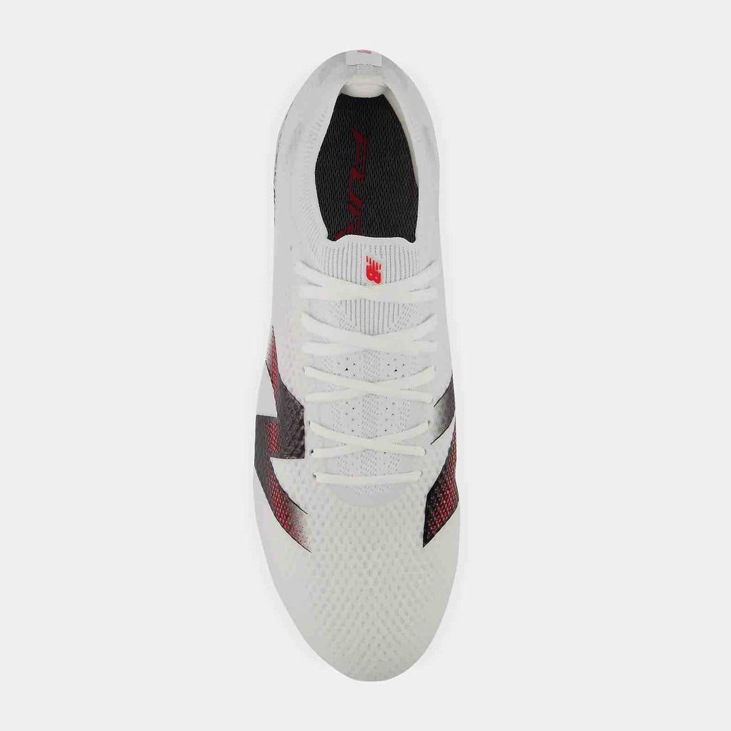 New Arrival New Balance Furon Elite V9 2E Wide Firm Ground Soccer Cleats - White Pack (FA26)