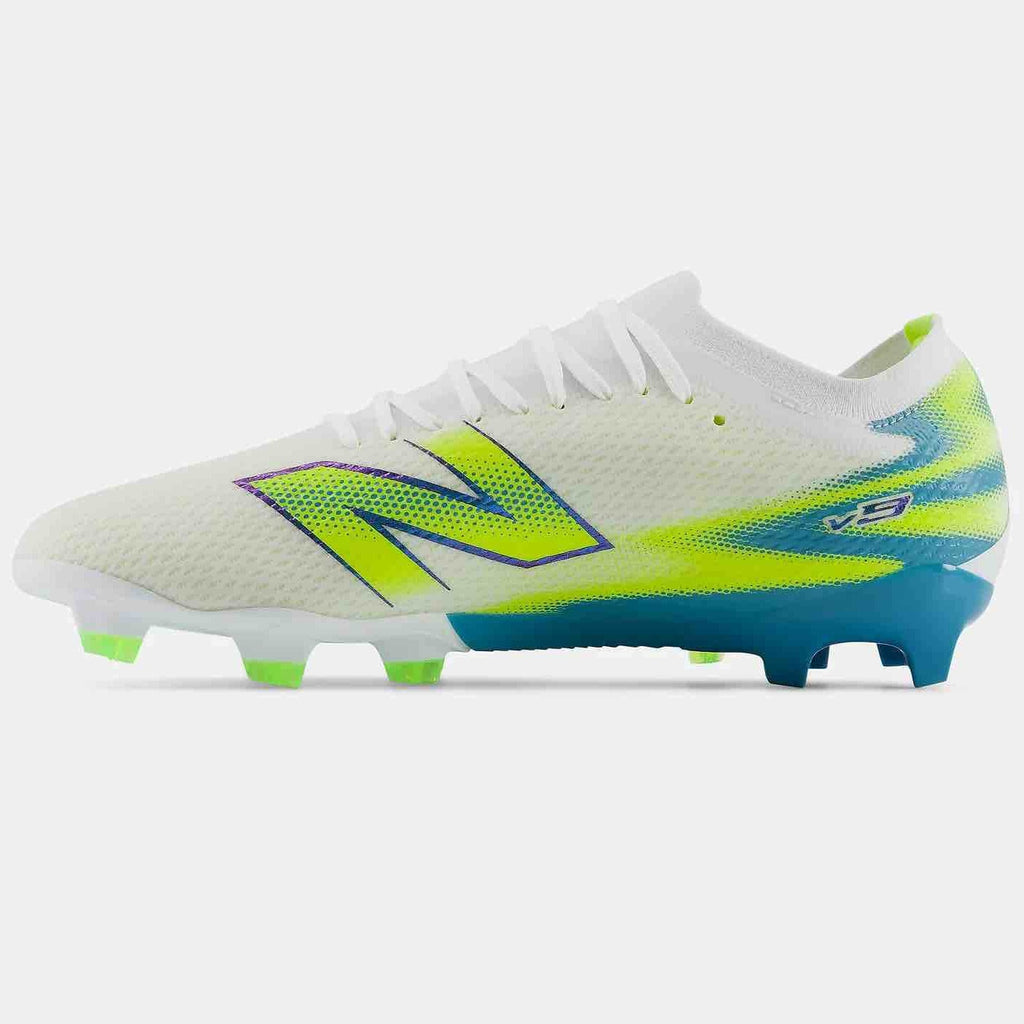 New Arrival New Balance Furon Team V9 2E Wide Firm Ground Soccer Cleats - Neon Tide Pack (FA26)