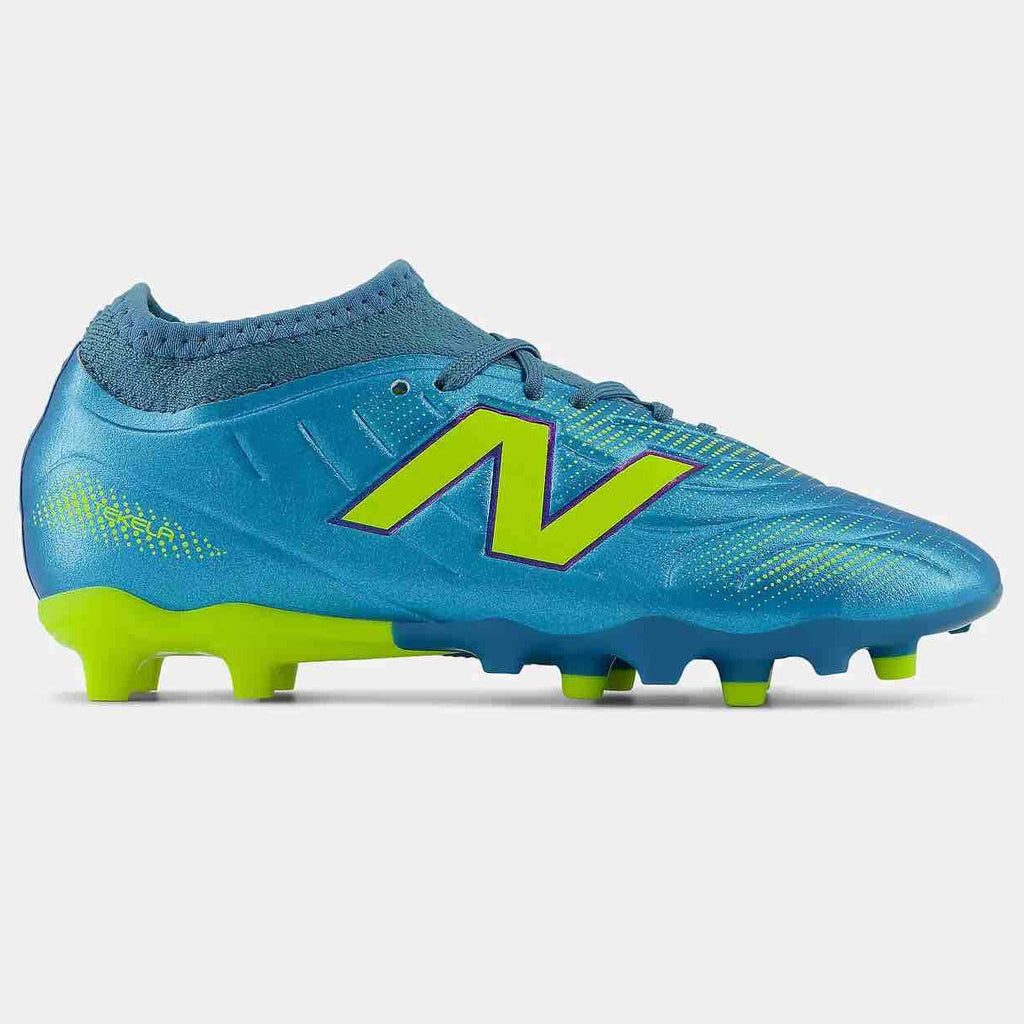 New Arrival New Balance Junior Tekela Team Low Laced V5 Wide Firm Ground Soccer Cleats - Neon Tide Pack (FA26)