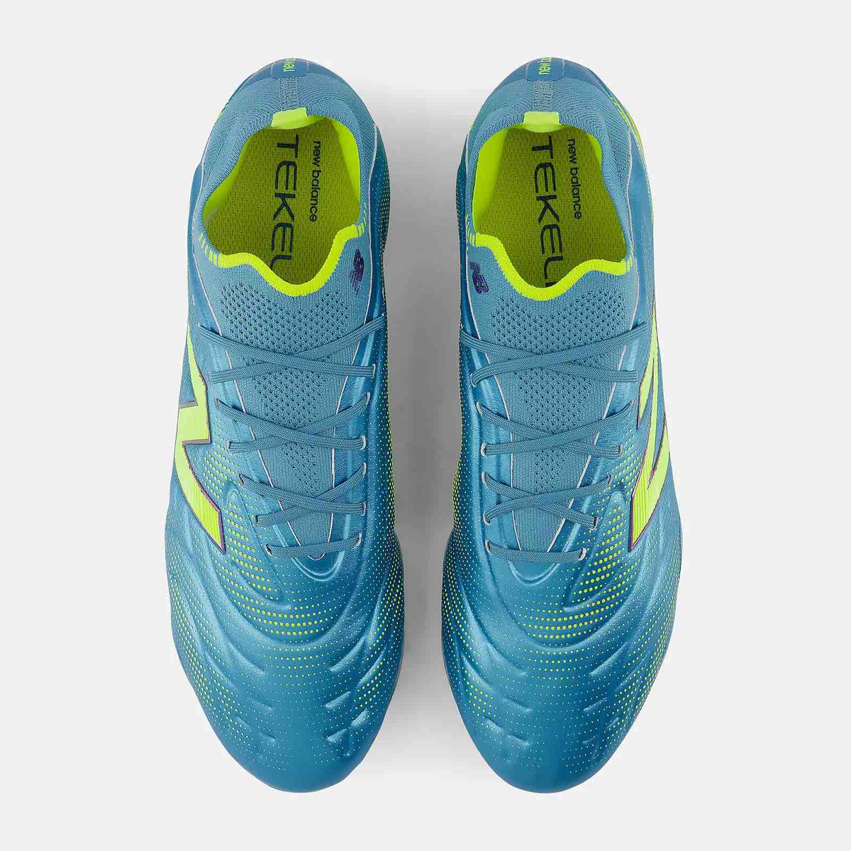 New Arrival New Balance Tekela Elite Low Laced V5 2E Wide Firm Ground Soccer Cleats - Neon Tide Pack (FA26)