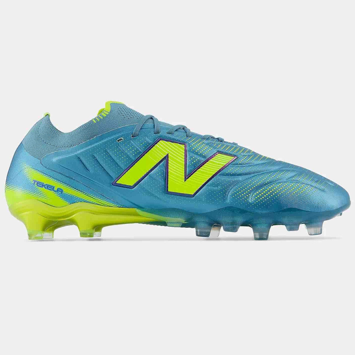 New Arrival New Balance Tekela Elite Low Laced V5 2E Wide Firm Ground Soccer Cleats - Neon Tide Pack (FA26)