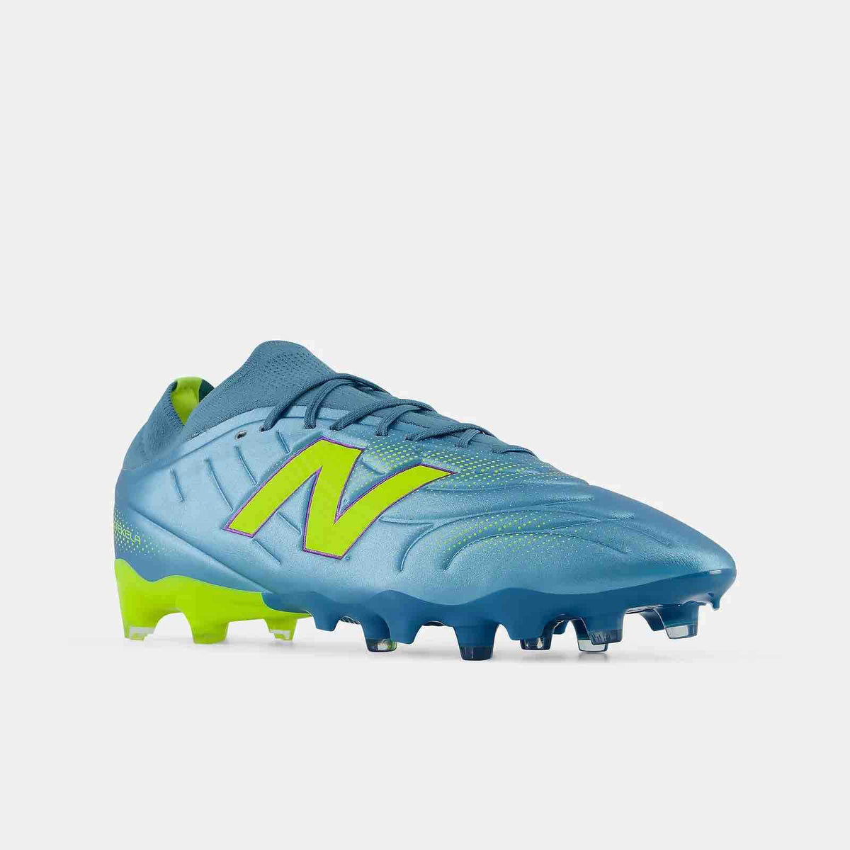 New Arrival New Balance Tekela Team Low Laced V5 2E Wide Firm Ground Soccer Cleats - Neon Tide Pack (FA26)