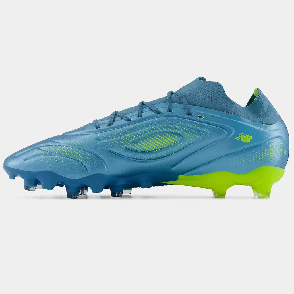 New Arrival New Balance Tekela Team Low Laced V5 2E Wide Firm Ground Soccer Cleats - Neon Tide Pack (FA26)