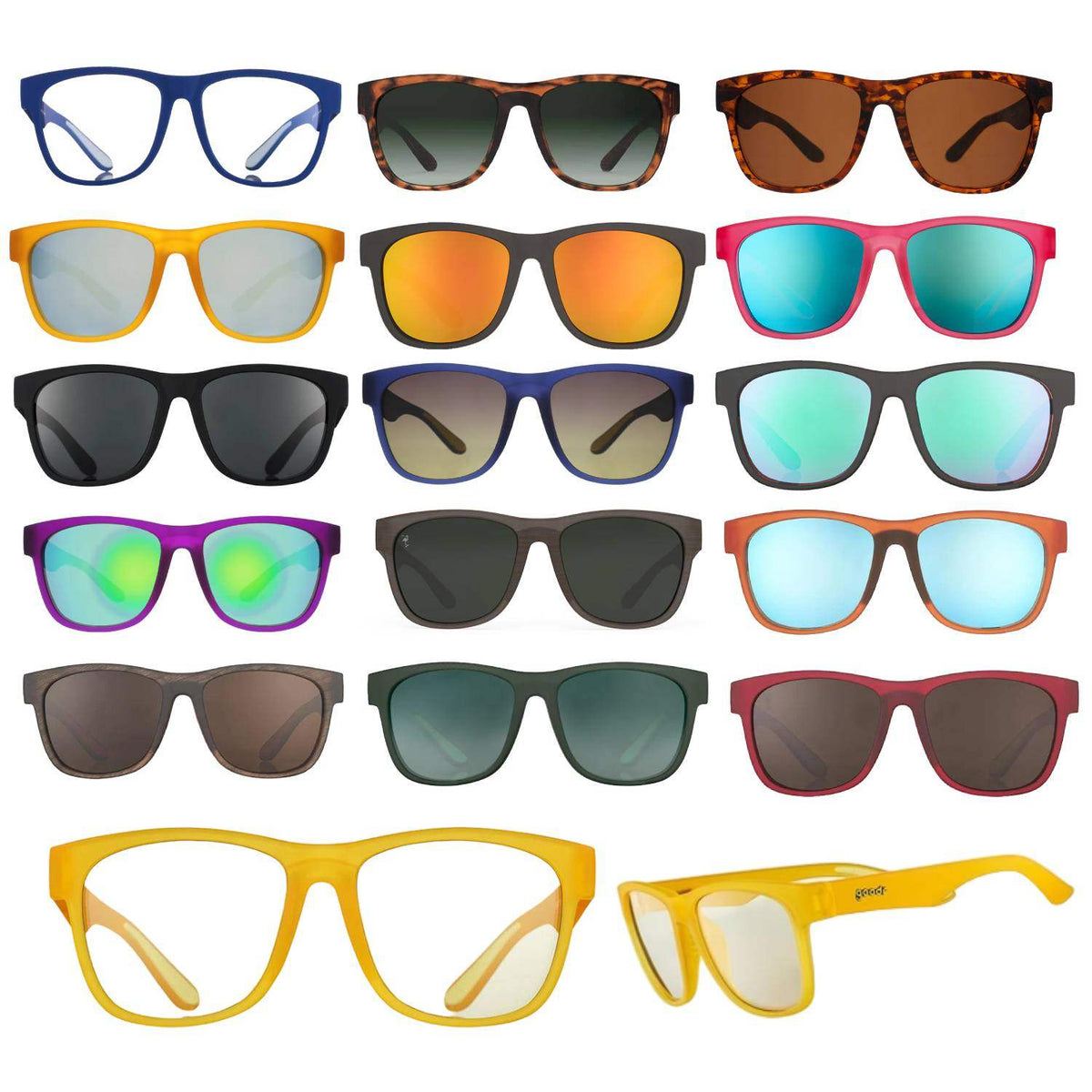 HOT Products Goodr BFGs Polarized Sunglasses â€?No-Slip, No-Bounce, Oversized Fit with UV400 Protection