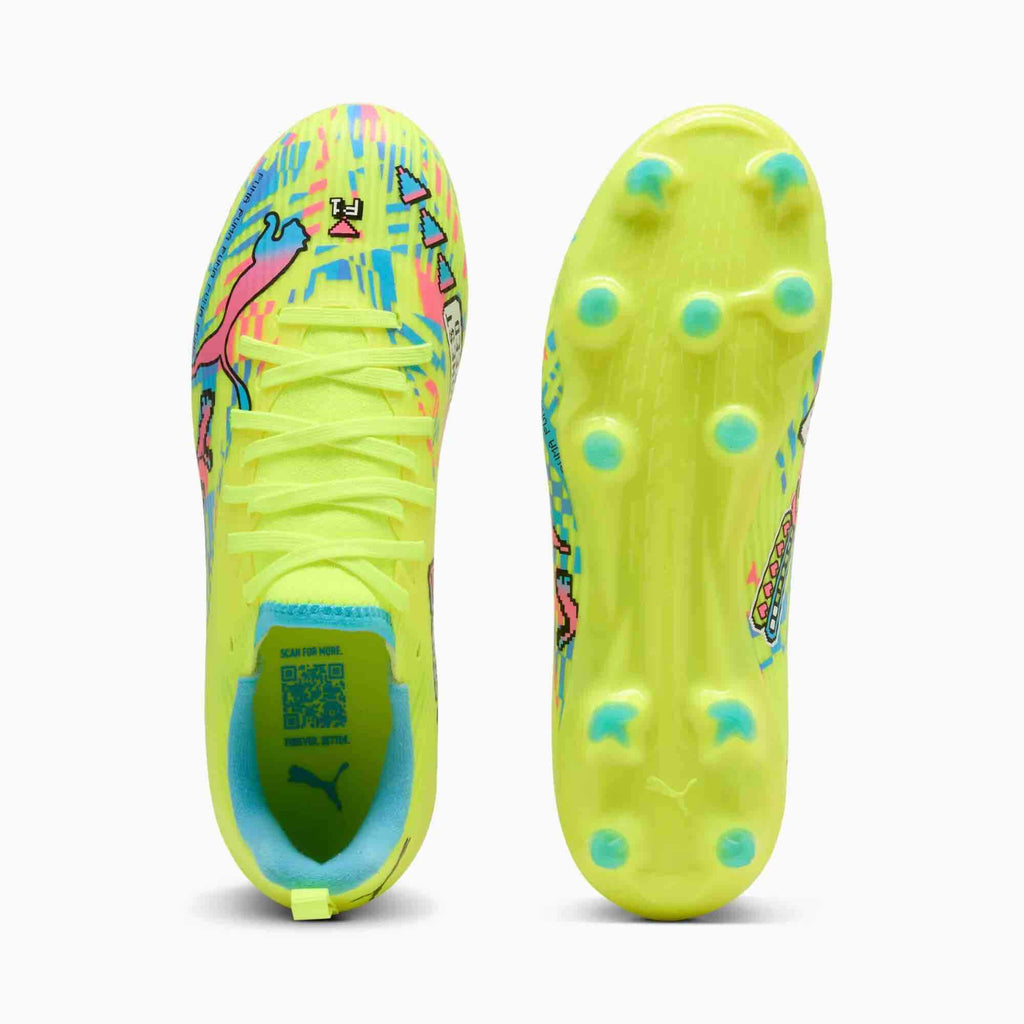New Arrival Puma Junior Ultra 7 Match Advanced Level Firm/Artificial Ground Soccer Cleats - Level Up Pack (FA26)
