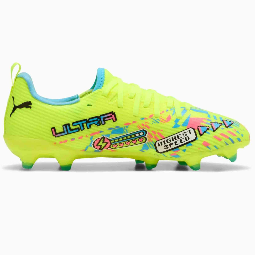 New Arrival Puma Junior Ultra 7 Match Advanced Level Firm/Artificial Ground Soccer Cleats - Level Up Pack (FA26)