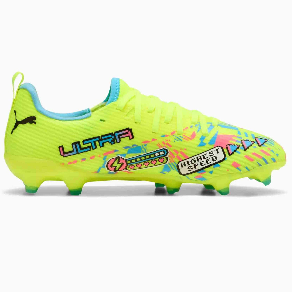 New Arrival Puma Junior Ultra 7 Match Advanced Level Firm/Artificial Ground Soccer Cleats - Level Up Pack (FA26)