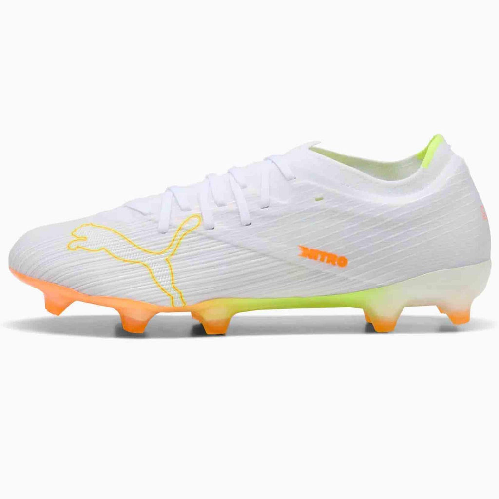 New Arrival Puma Ultra Nitro 7 Match Firm Ground Soccer Cleats - White Pack (FA26)