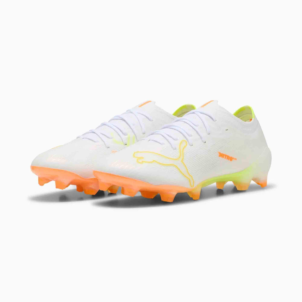 New Arrival Puma Ultra Nitro 7 Ultimate Firm Ground Soccer Cleats - White Pack (FA26)