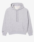 New Arrival LACOSTE RELAXED FIT PRINTED HOODED FLEECE -Men-GREY CHINE -CCA