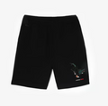 New Arrival Lacoste NETFLIX ORGANIC COTTON FLEECE SHORTS Men -BLACK -031