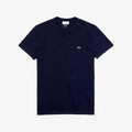 New Arrival LACOSTE Regular fit CREW NECK T-SHIRT Men - NAVY BLUE