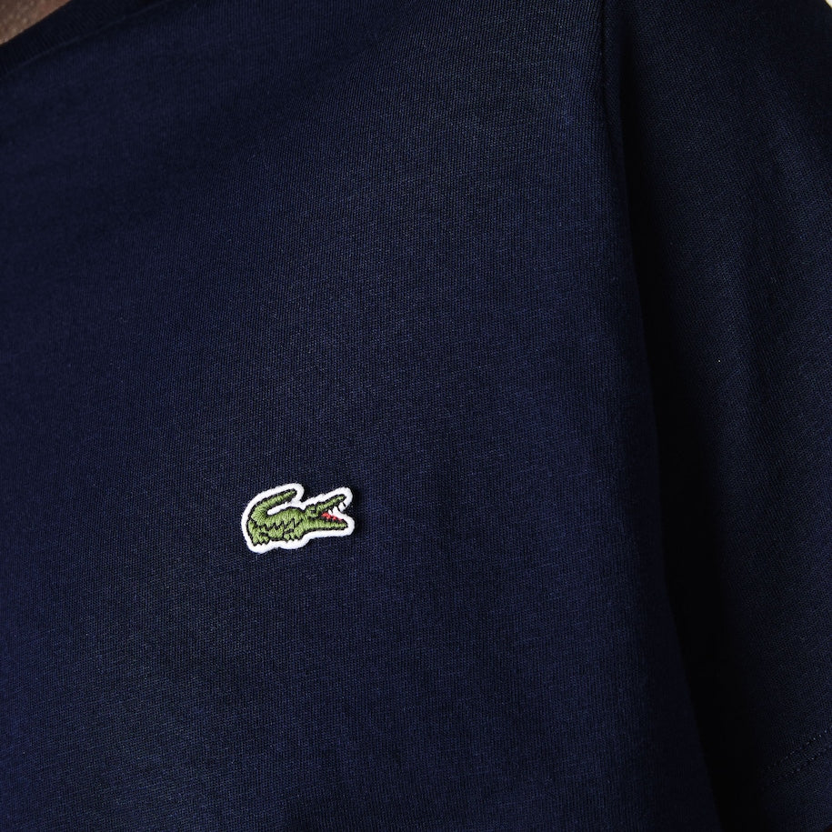 New Arrival LACOSTE Regular fit CREW NECK T-SHIRT Men - NAVY BLUE