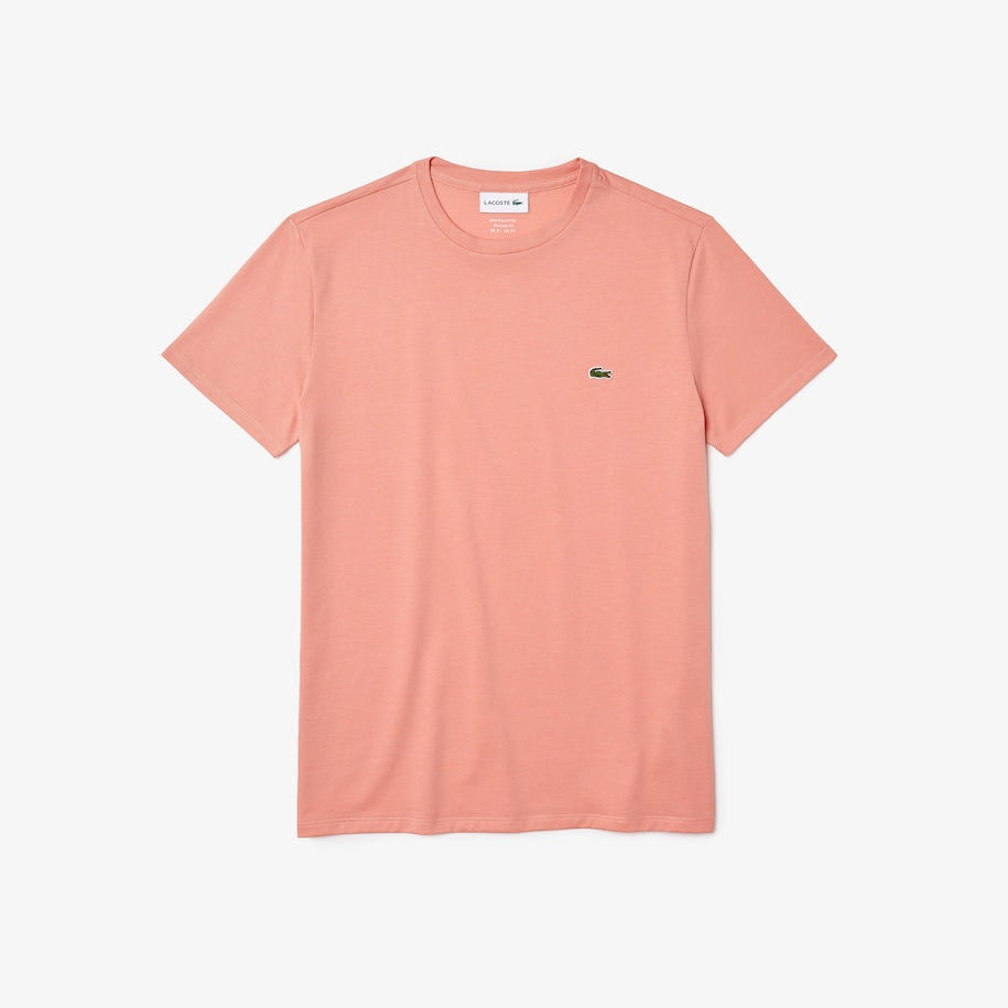 New Arrival LACOSTE Regular fit CREW NECK T-SHIRT Men - PINK