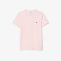 New Arrival LACOSTE Regular fit CREW NECK T-SHIRT Men -LIGHT PINK - T03