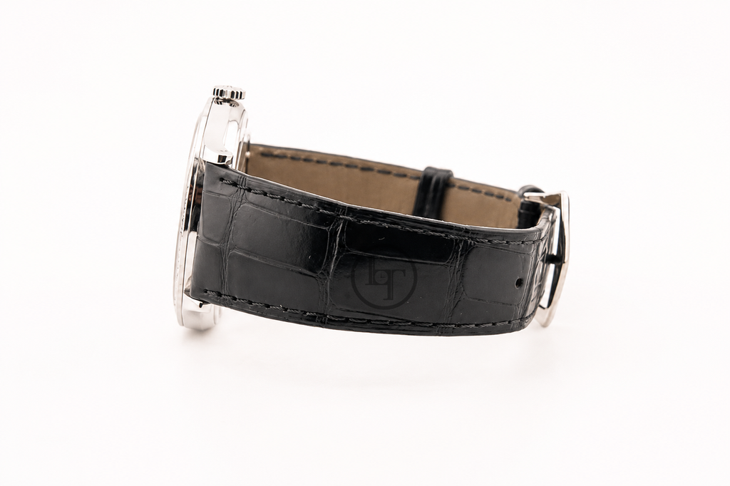 Patek Philippe 38mm Calatrava Watch Black Dial 5297G