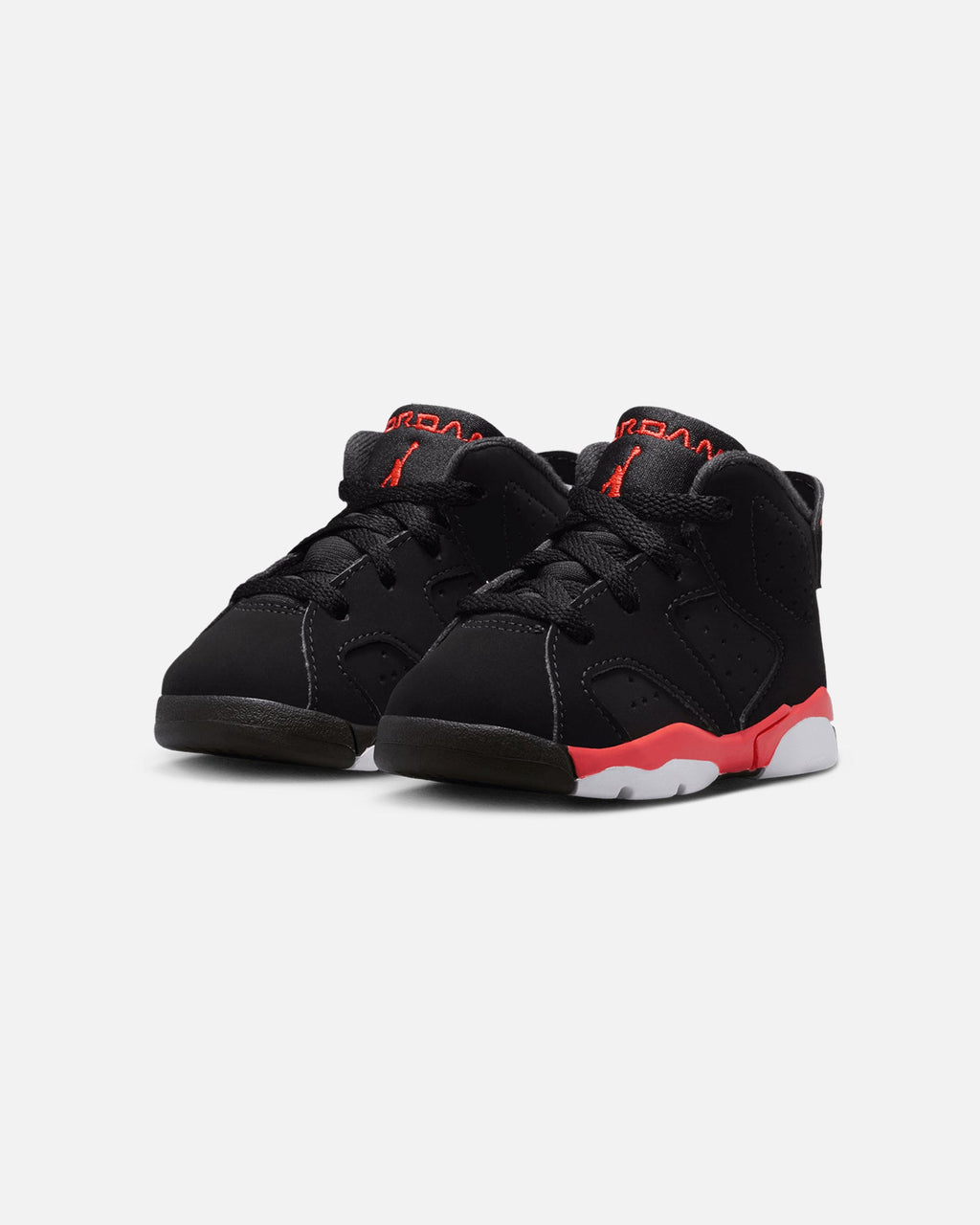 HOT Products Jordan Kids' Air Jordan 6 Retro "Infrared Salesman" (TD) Black/Lt Crimson