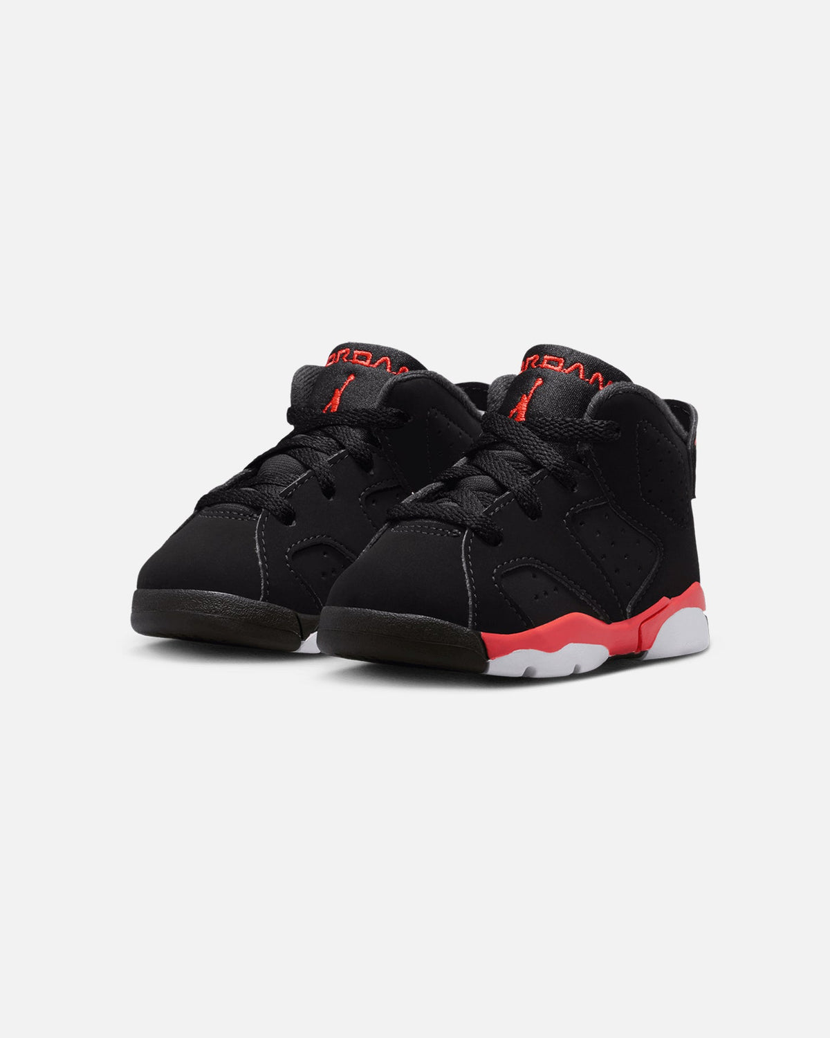 HOT Products Jordan Kids' Air Jordan 6 Retro "Infrared Salesman" (TD) Black/Lt Crimson