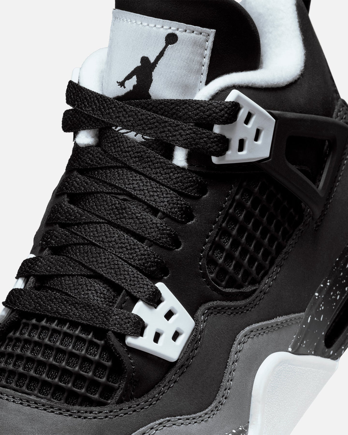 HOT Products Jordan Kids' Air Jordan 4 Retro (GS) "Fear" Black/White
