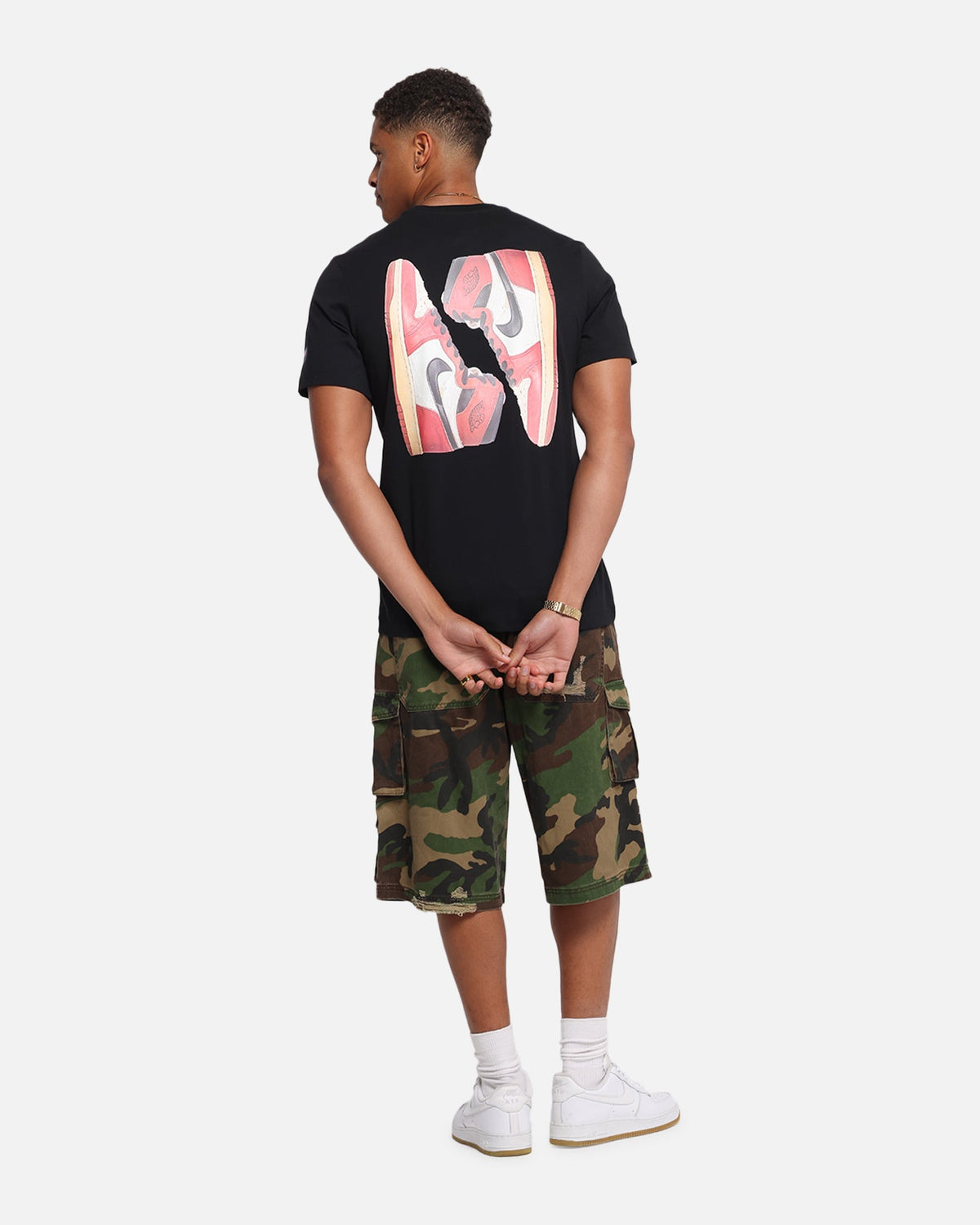 HOT Products Jordan Flight Essentials AJ1 T-Shirt Black/Sail