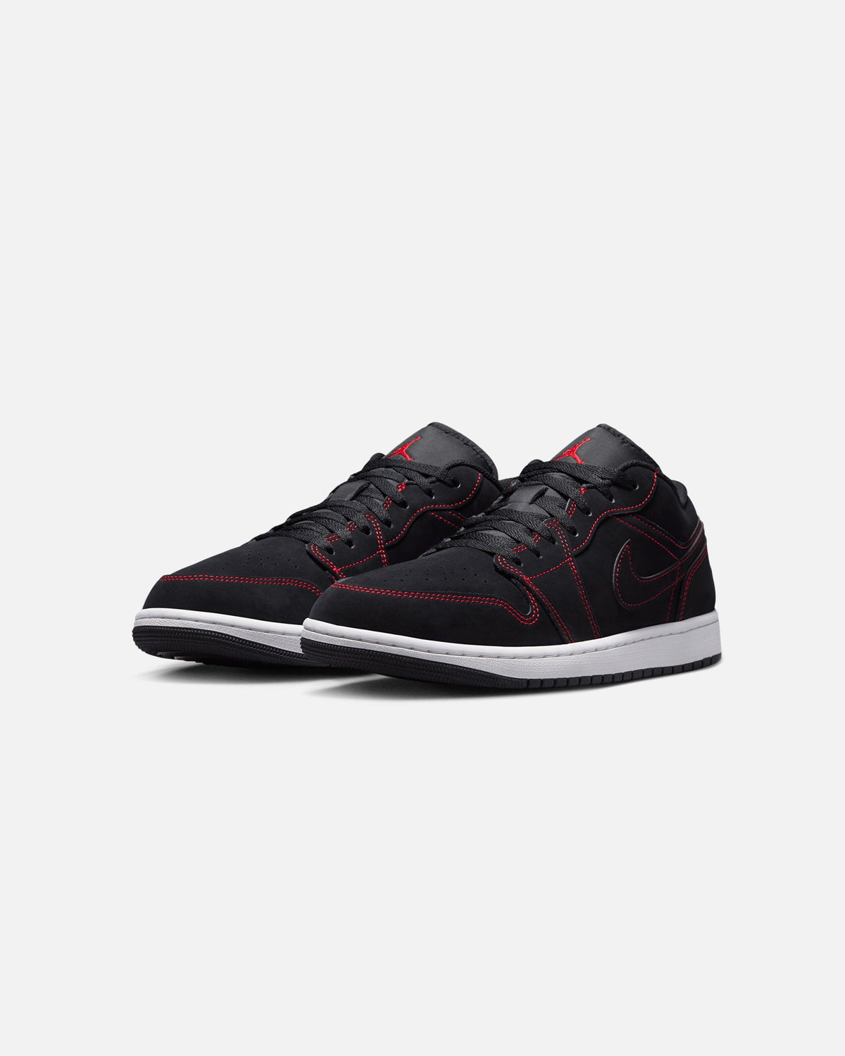 HOT Products Jordan Air Jordan 1 Low Black/University Red