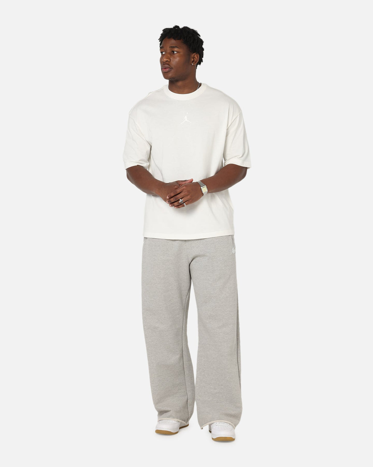 HOT Products Jordan Flight Essentials Oversized Crewneck T-Shirt Sail/Sail