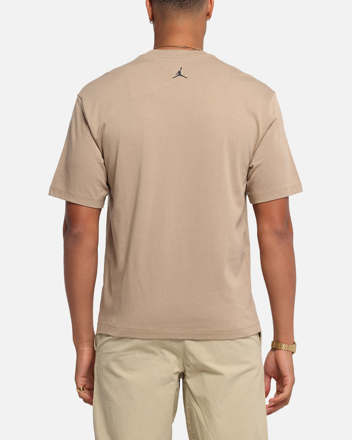HOT Products Jordan Brand Sneaker Patch Crewneck T-Shirt Desert Camo/Black