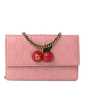 Guccissima Mini Cherry Chain Bag Rose