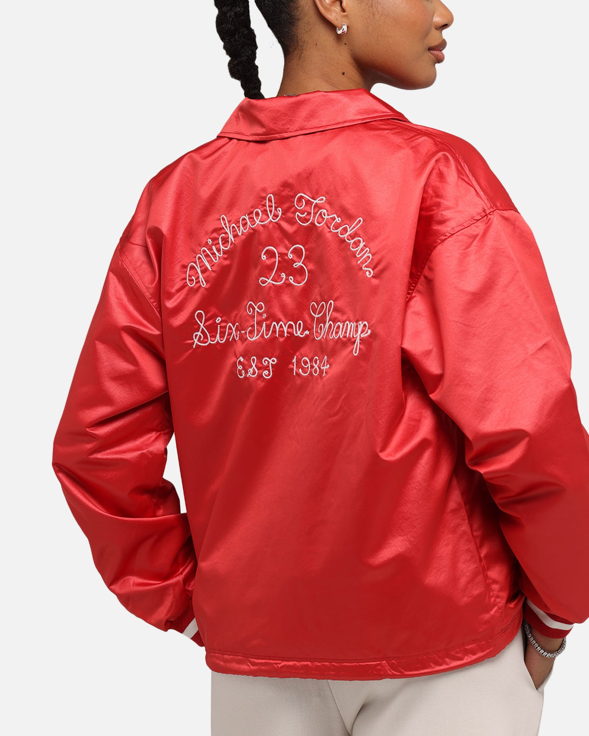 HOT Products Jordan Women's Coaches Jacket Varsity Red