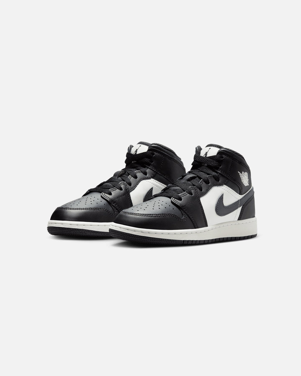 HOT Products Jordan Kids' Air Jordan 1 Mid (GS) Black/White