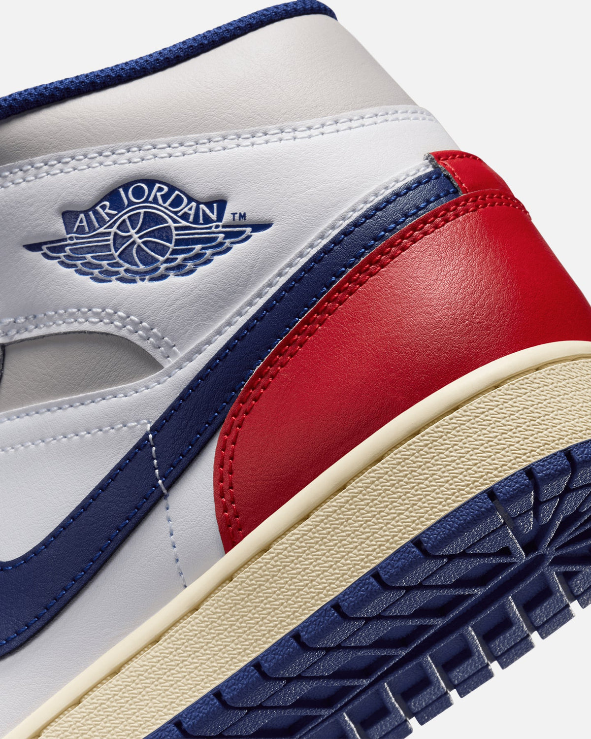 HOT Products Jordan Air Jordan 1 Mid "Obama" White/Royal