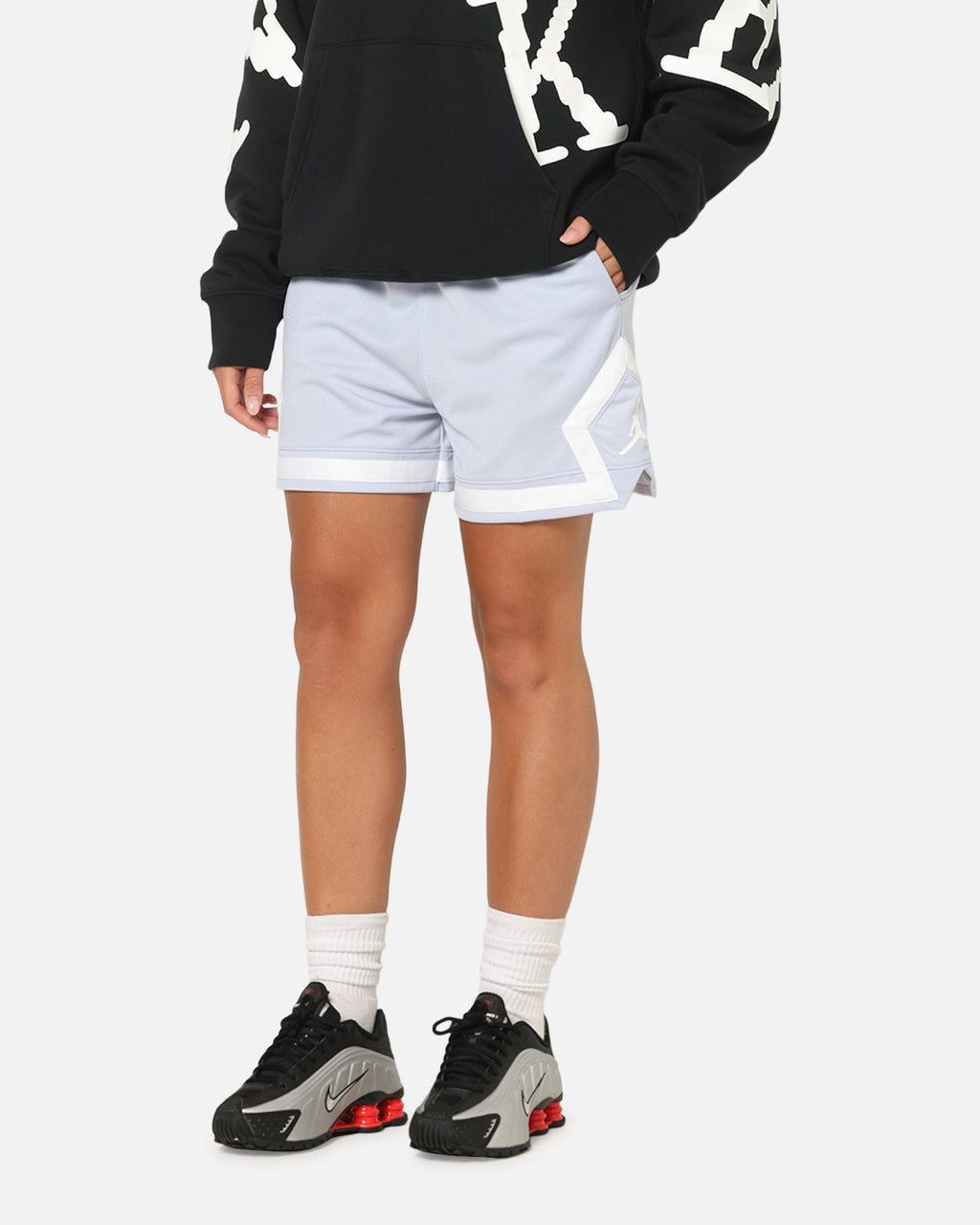 HOT Products Jordan Women's 4" Diamond Shorts Ghost