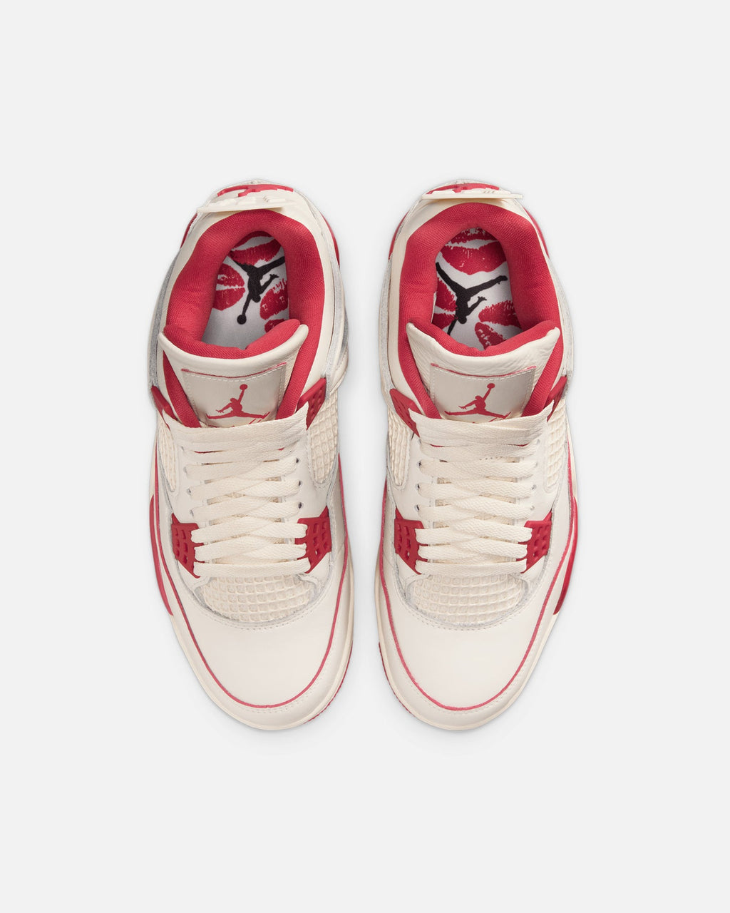 HOT Products Jordan Women's Air Jordan 4 Retro "Pale Ivory and Tough Red" Pale Ivory